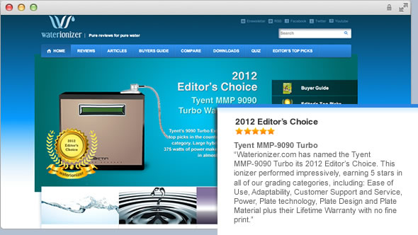 editor's choice award