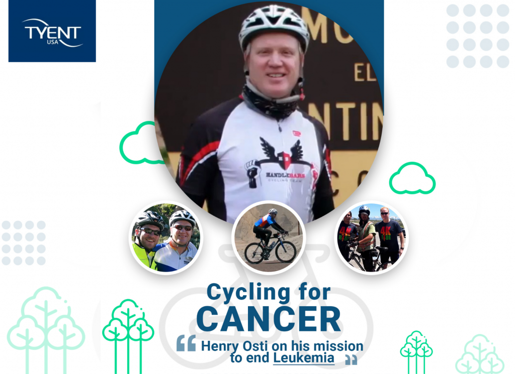 Cyclling for Cancer - Henry Osti