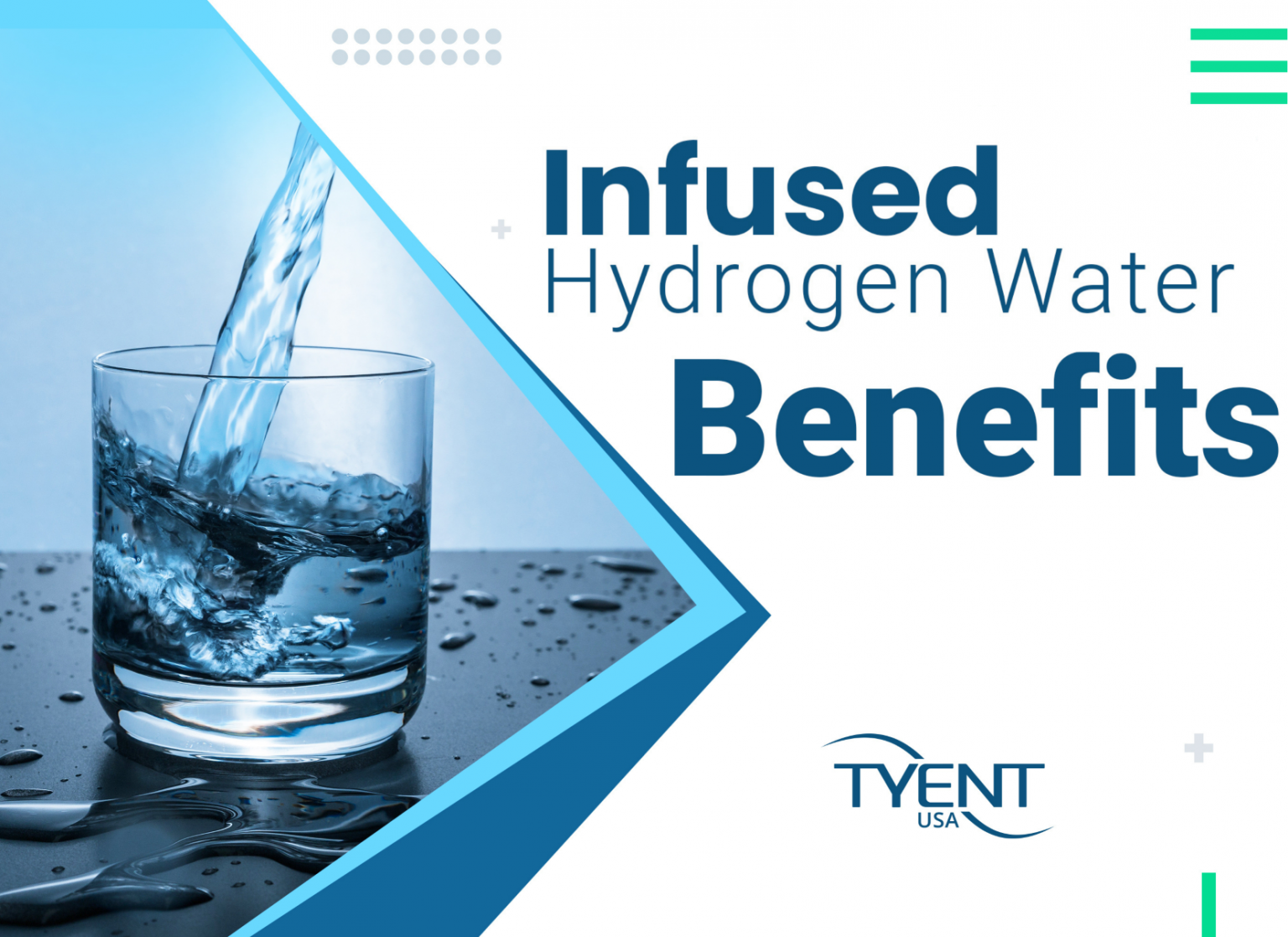 Infused Hydrogen Water Benefits TyentUSA Water Ionizer Health Blog