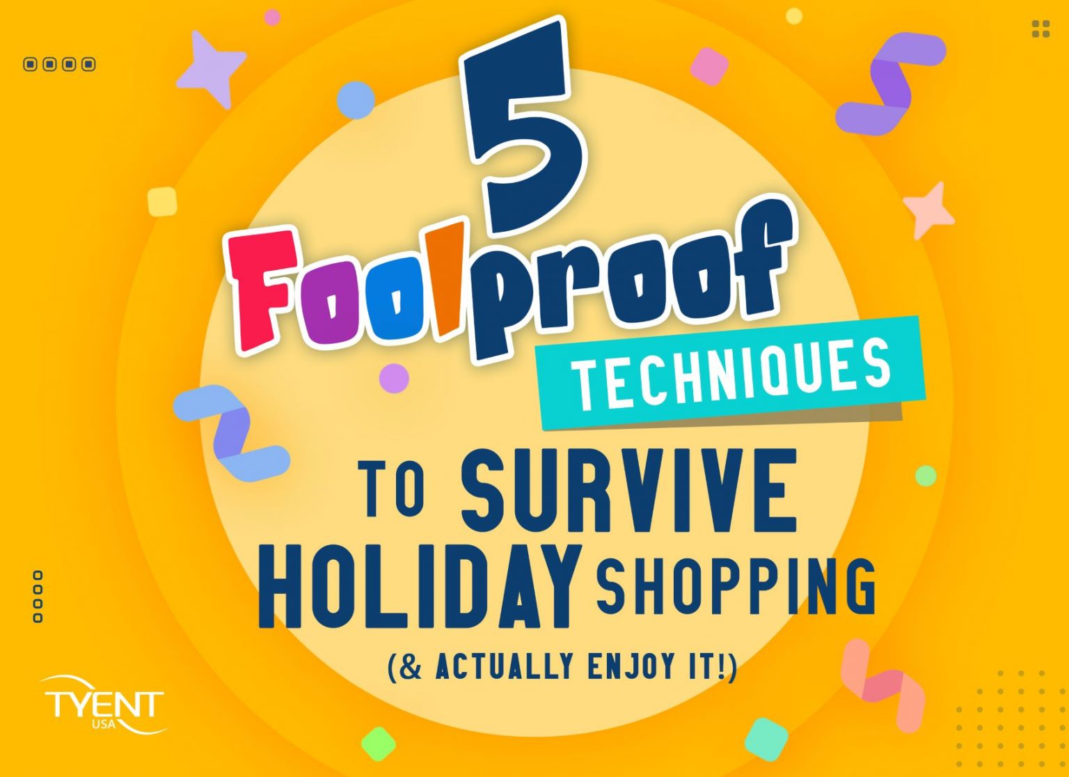 5 Foolproof Techniques to Survive Holiday Shopping (& Actually Enjoy It 