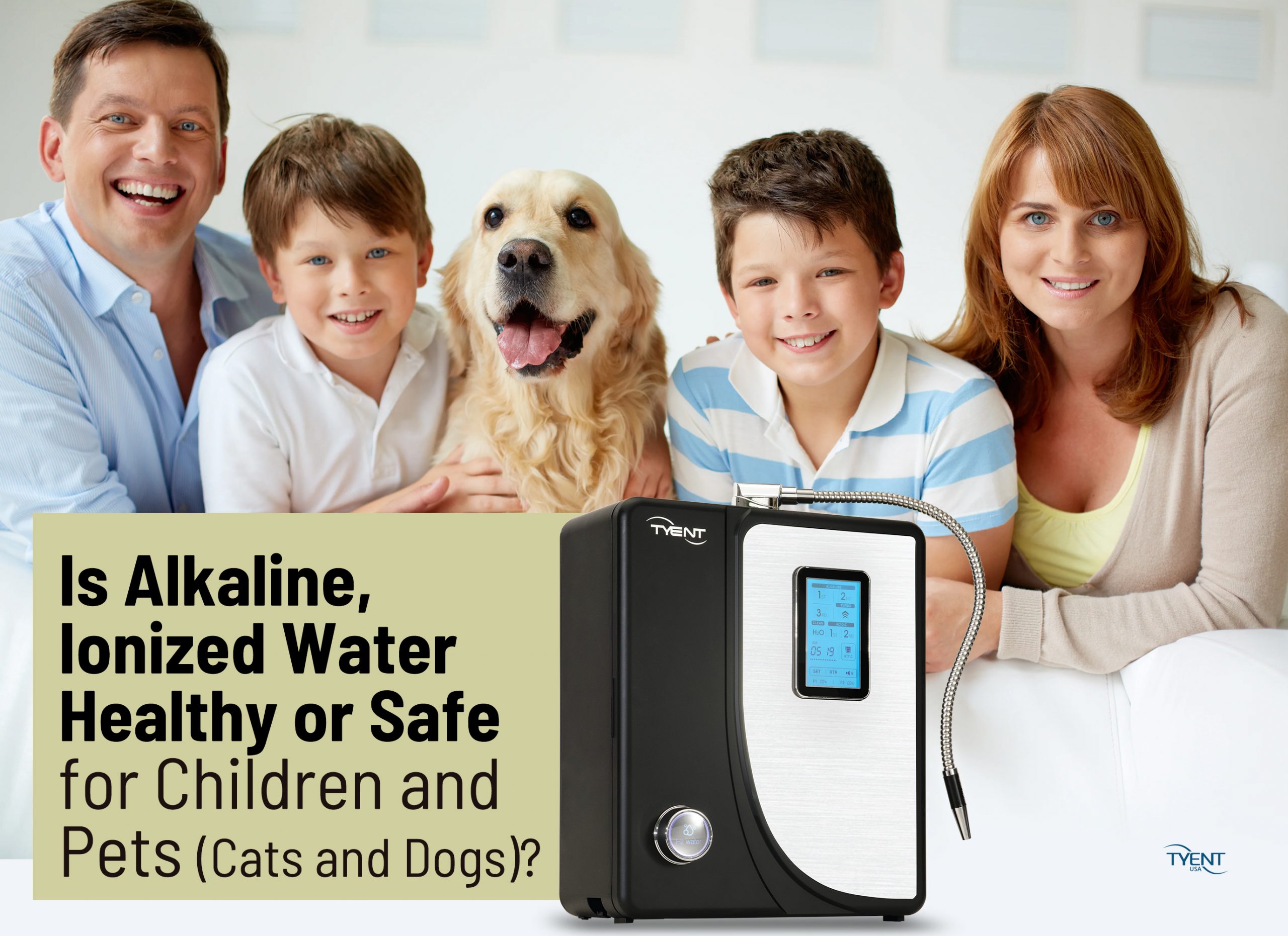 Is Alkaline, Ionized Water Healthy or Safe for Children and Pets?