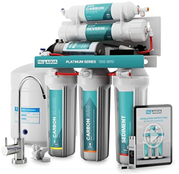 NU Aqua Platinum Series 100GPD 5-Stage Reverse Osmosis System