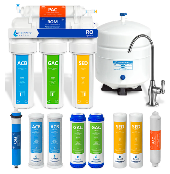 Express Water R05DX 5- Stage Reverse Osmosis Filtration System