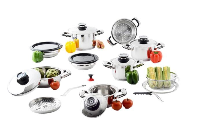 Professional Platinum 21-Piece Cooking System