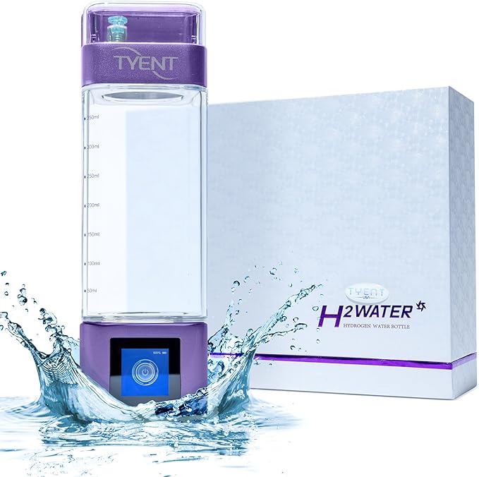 Tyent Portable Hydrogen Bottle - Purple